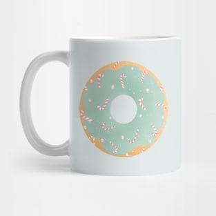 Candy cane donut Mug